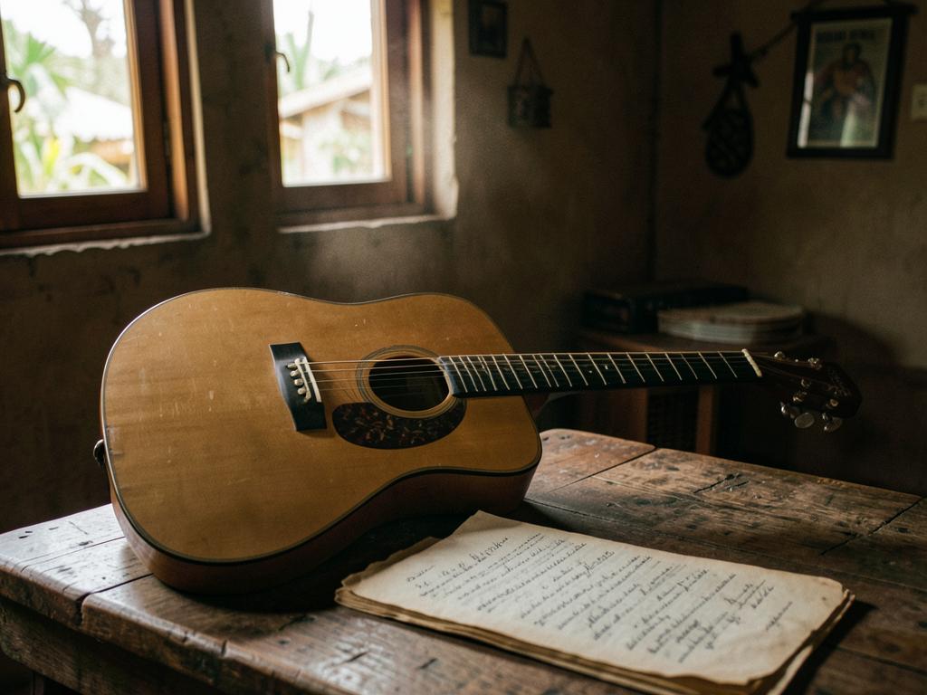 Roda de música na praça